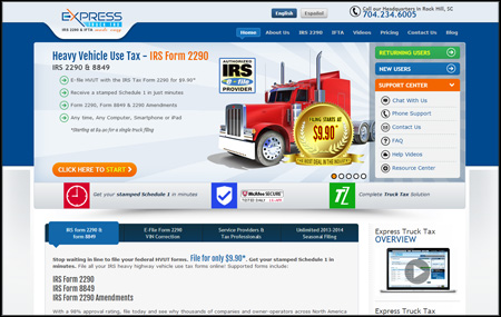 E-file Form 2290 Information - 2290 FAQ